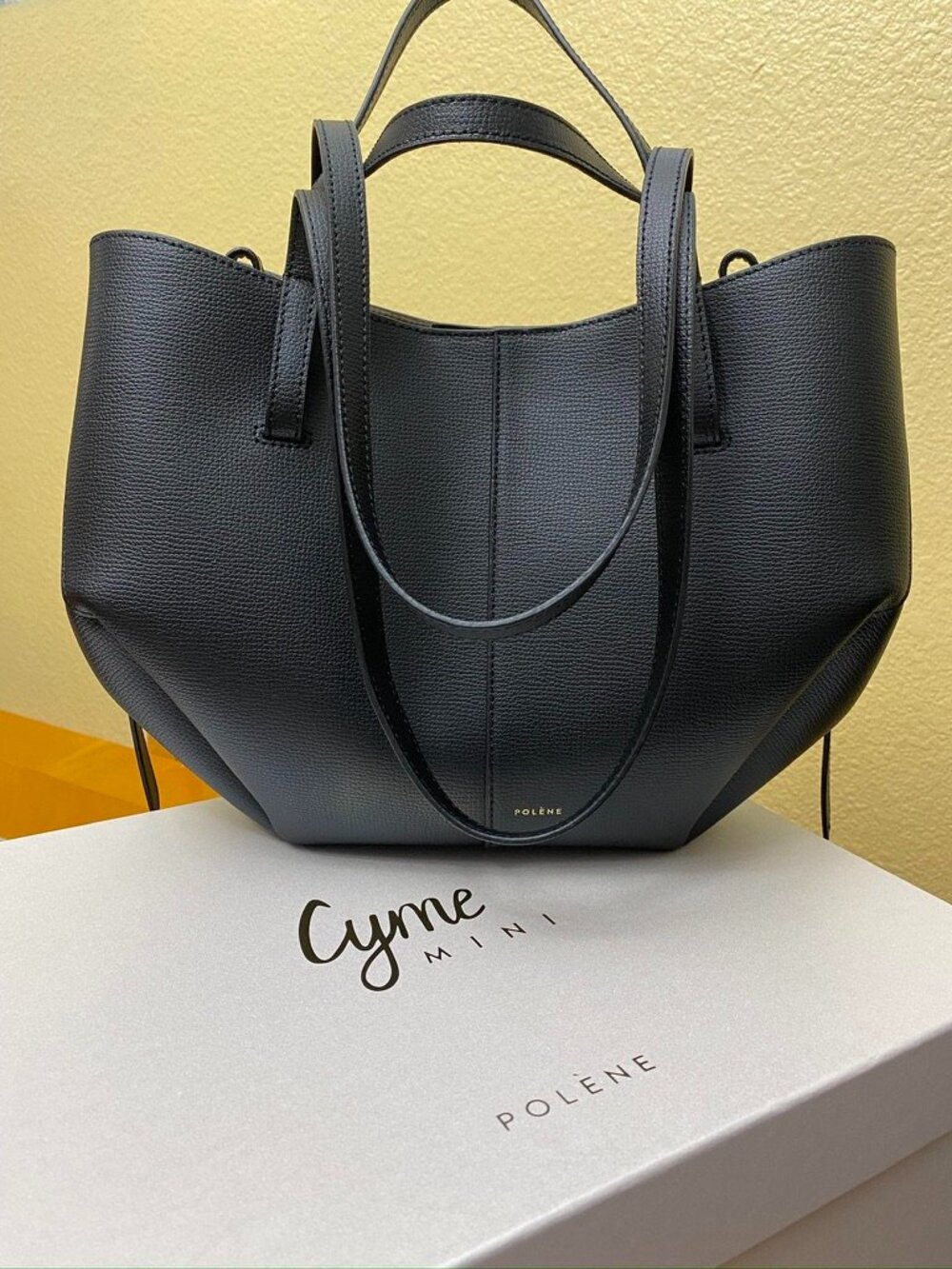 Polene black purse
